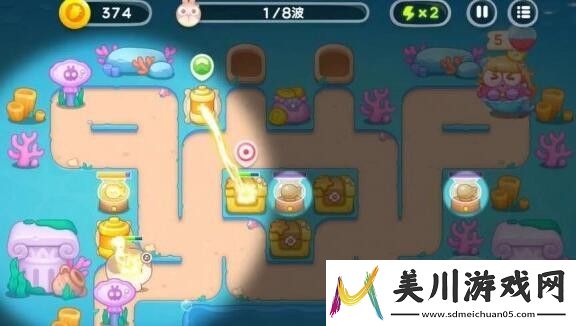 保卫萝卜4海的闺女第72关通关攻略